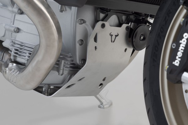 SW-Motech Engine guard silver for Moto Guzzi V100 Mandello - SW Motech