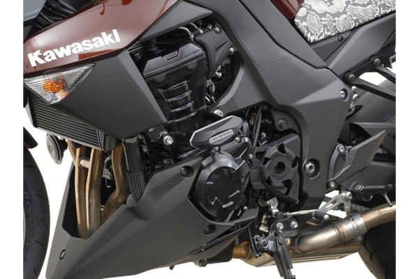 SW-Motech Crash pad kit black for Kawasaki Z 1000 /R - SW Motech