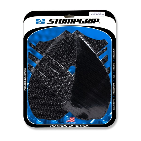 Stompgrip black Volcano for for Kawasaki ZZR 1400 (2006-2011)