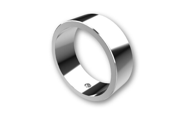 HIGHSIDER pro color ring silver For handlebar weights