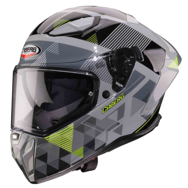 Caberg Helmet Drift Evo II Prism gray/black-fluo-yellow