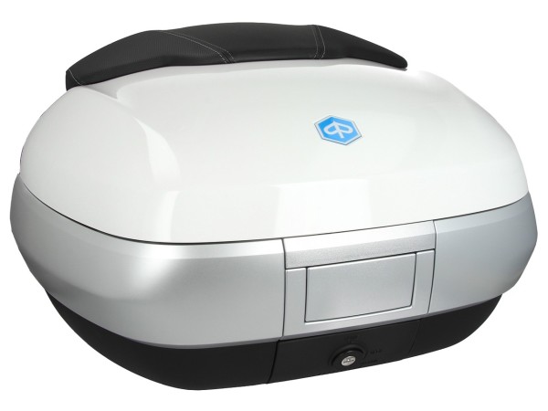Top Case 50 l, white (XB3_white 533) for Piaggio MP3 400 / 500 HPE 2020-2021