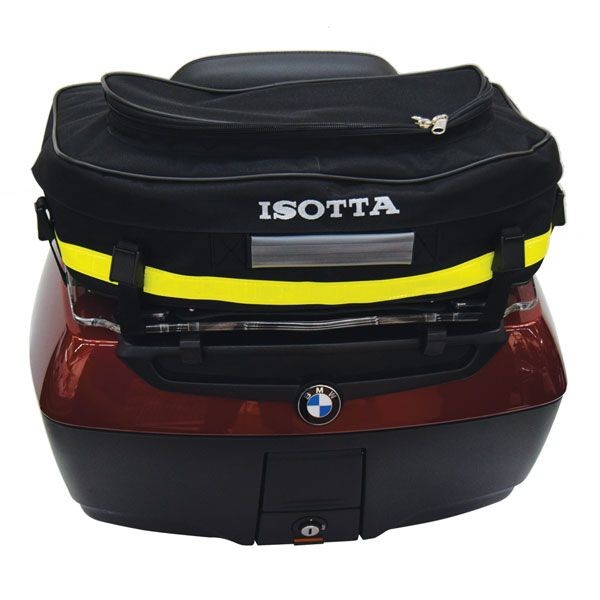 Rear bag for luggage rack for top case BMW K 1600 GTL (10-), Cordura nylon, black