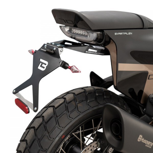 License plate holder for Husqvarna Svartpilen 701 - Barracuda