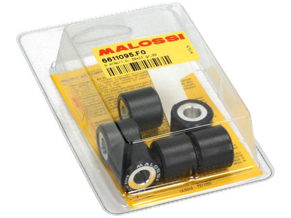 Malossi variator pulley set, 20x17 mm, 9,0 g, piece: 6