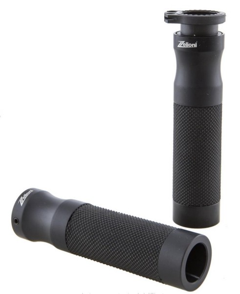 Grips ZELIONI for Vespa GTS/GTS Super/GT/GT L 125-300cc, black matt
