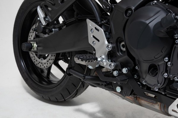 SW-Motech Adjustable footpegs ION, stainless steel, for Yamaha Tracer 9 /GT - SW Motech