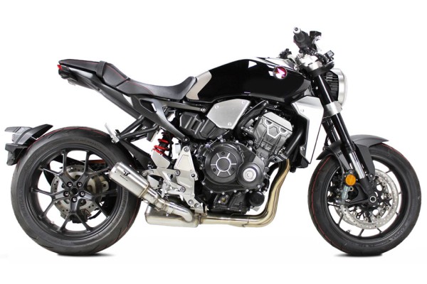 IXRACE MK2 rear muffler Honda CB 1000 R, stainless steel silver, E-approved, Euro4+5