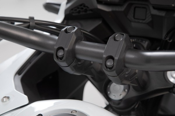 SW-Motech handlebar riser black H=20 mm for Kawasaki KLE 500 /SE (26-)