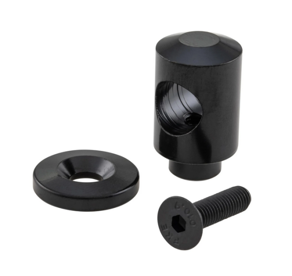 Mounting kit Flyscreen for Vespa, black