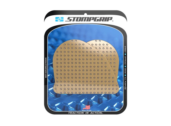 Stompgrip Tank Pad klar, Volcano, Streetbike Tank Kit - Tank Seiten, für Ducati DesertX Modelljahr 2