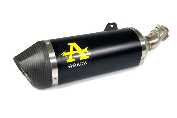 ARROW Auspuff RACE TECH Aluminium schwarz für KTM 790 Duke 2018- / 890 Duke R 2020-