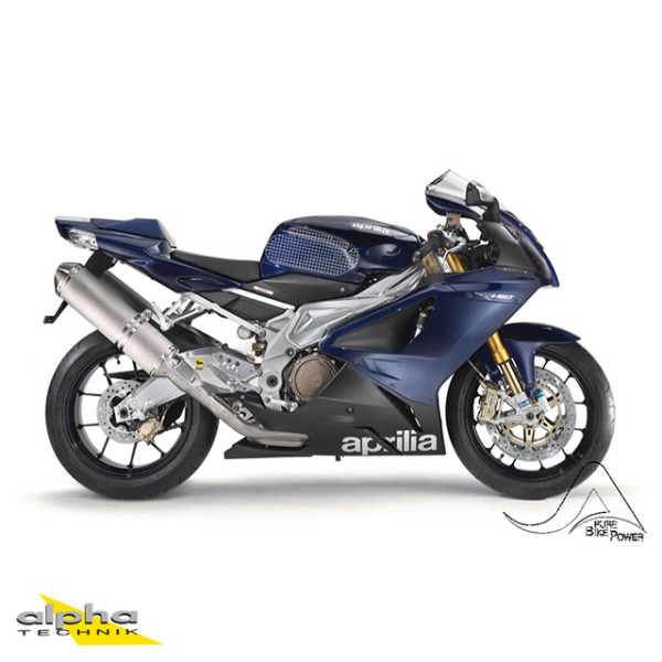 Stompgrip klar, Volcano, für Aprilia RSV1000R, 2004-2009, Tuono 1000R, 2006-2010