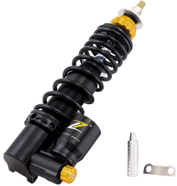 Shock absorber "Black Edition", front for Vespa Primavera/Sprint 50 -150cc ('17-), black