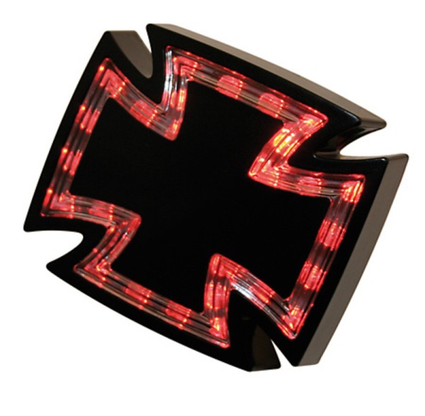 HIGHSIDER pro Gothic LED rear light black/transparent (1pc)