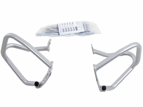 Engine guard silver for BMW R nineT Racer (17-23) Hepco & Becker