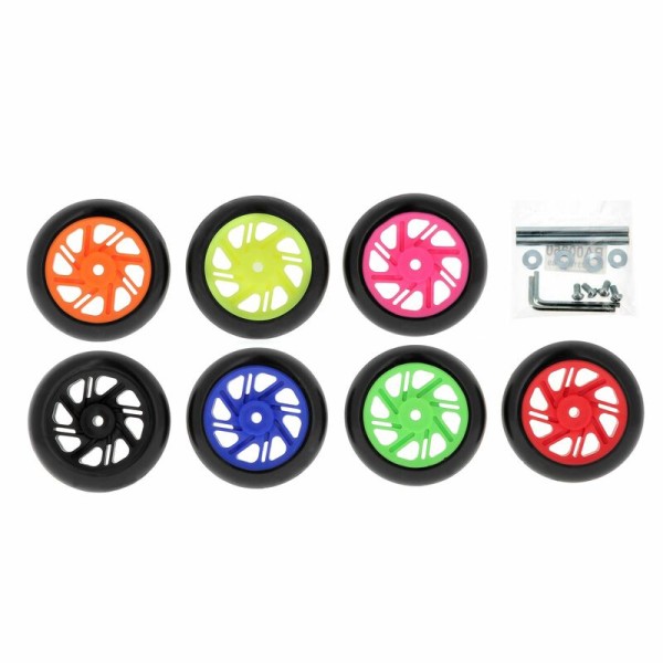 VECTOR wheels Ø 110 mm for rear wheel stand V-Holder Fixed - Green (2 pcs.)