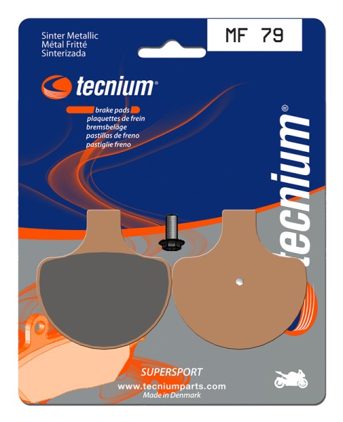 Tecnium Street Performance sintered metal brake pads - MF79