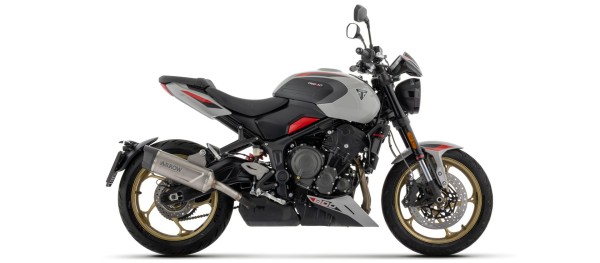 ARROW INDY RACE EVO titanium exhaust with carbon end cap for Triumph Trident 800 (26-)