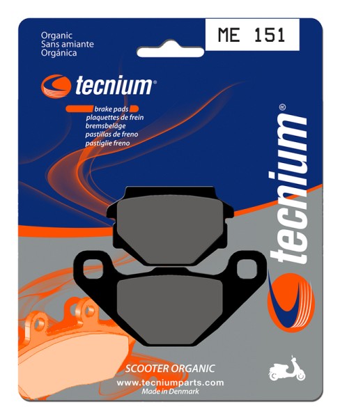 Tecnium Scooter Organic Brake Pads - ME151