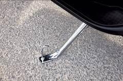 Side stand, chrome-plated for Suzuki Burgman AN650 BJ. 2013-2017