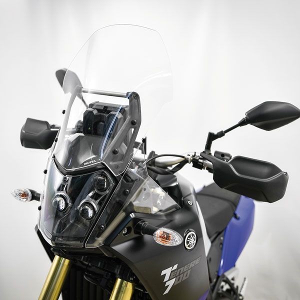 Extra-high windshield clear for Yamaha Ténéré 700 (19-24)