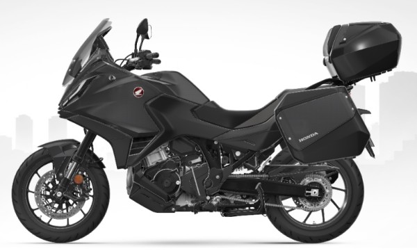 Top Case Kit 50 l black for Honda NT 1100 (22-) original