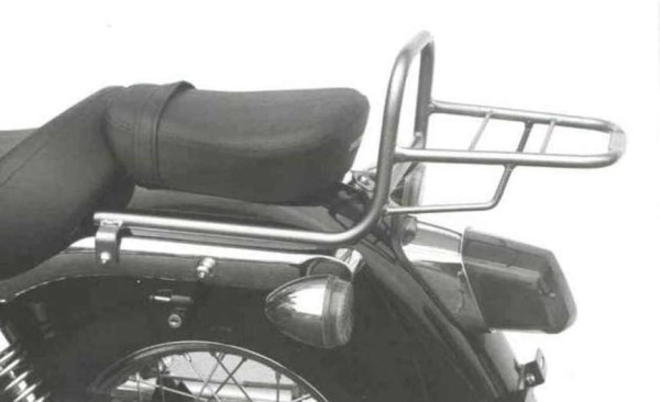 Tubular luggage rack top case carrier chrome for VT 125 C2 Shadow (99-00) Hepco & Becker