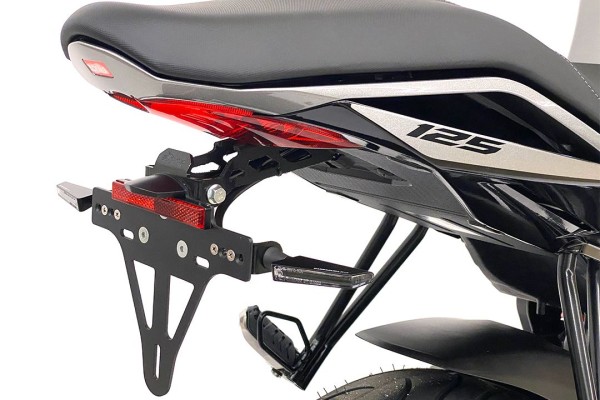 License plate holder for Aprilia RS125 and Tuono 125 (21-)