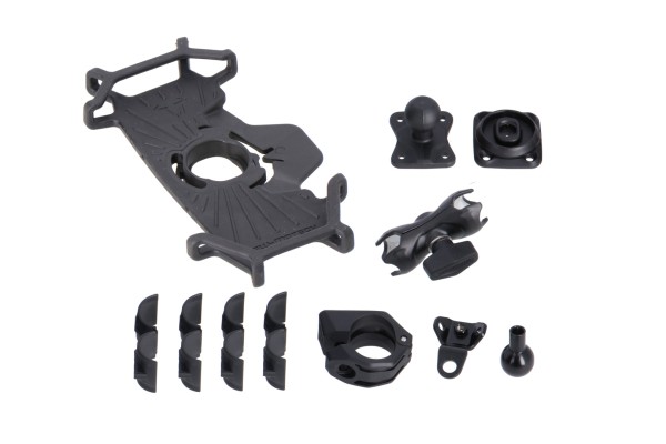 SW-Motech Navi mount kit T-Lock with smartphone holder large for Moto Guzzi V 100 Mandello /S - SW Motech