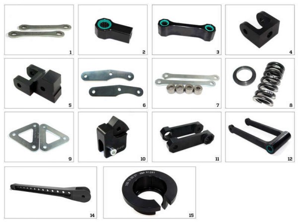 Tecnium lowering kit -30mm