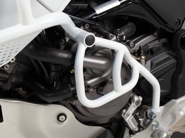 Additional bar left white for Ducati Desert X Rally (24-) Hepco & Becker