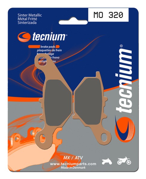 Tecnium MX/ATV sintered metal brake pads - MO320