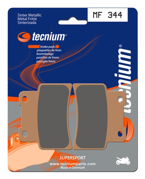 Tecnium Street Performance sintered metal brake pads - MF344