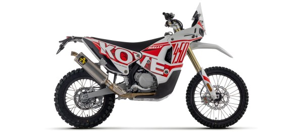 ARROW Auspuff INDY RACE Titan für Kove 450 Rally Modelljahr 2023-