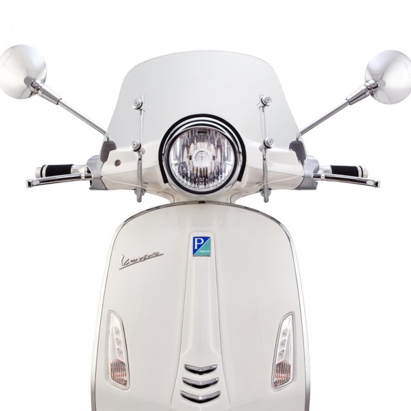 Windshield Ermax Piccolo for Vespa Sprint - black