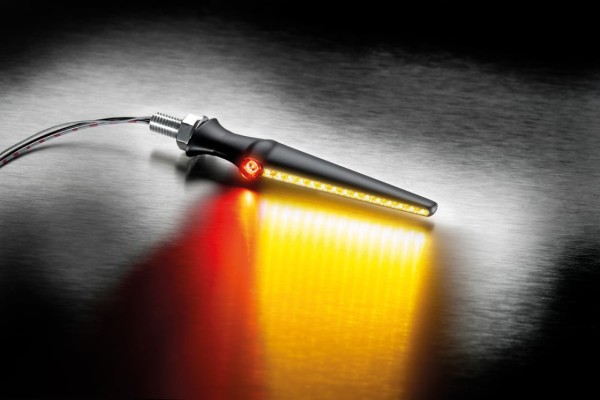 Kellermann turn signal, rear and brake light, Jetstream DF, steel, LED - Sequential, HL/HR, 12 V