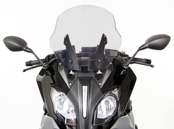 Touring screen MRA "TM" for BMW R 1200 RS (Bj.15-) smoke gray