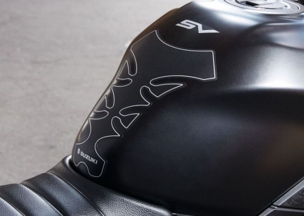 Tankpad, black for Suzuki SV650 BJ. 2016-2017