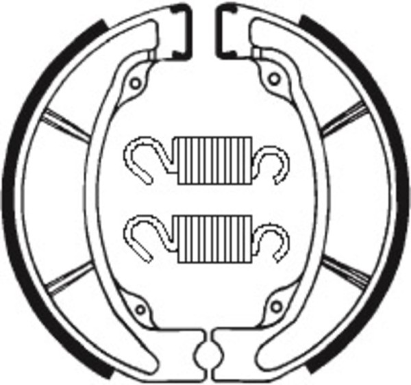 Tecnium Off-Road Organic Brake Shoes - BA047