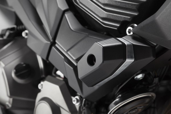 SW-Motech Crash pad kit black for Kawasaki Z 800 /e - SW Motech