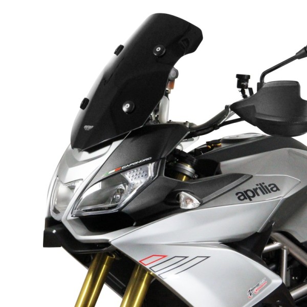 Touring screen MRA "TM" black for APRILIA CAPONORD 1200 (Bj.13-)
