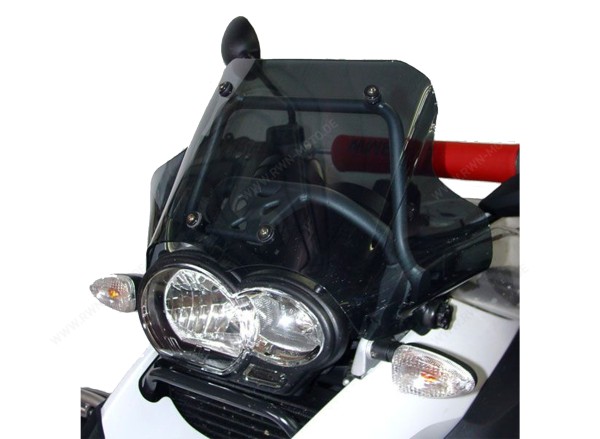Short windshield "Summer" for BMW R 1200 GS Adventure, dark tinted