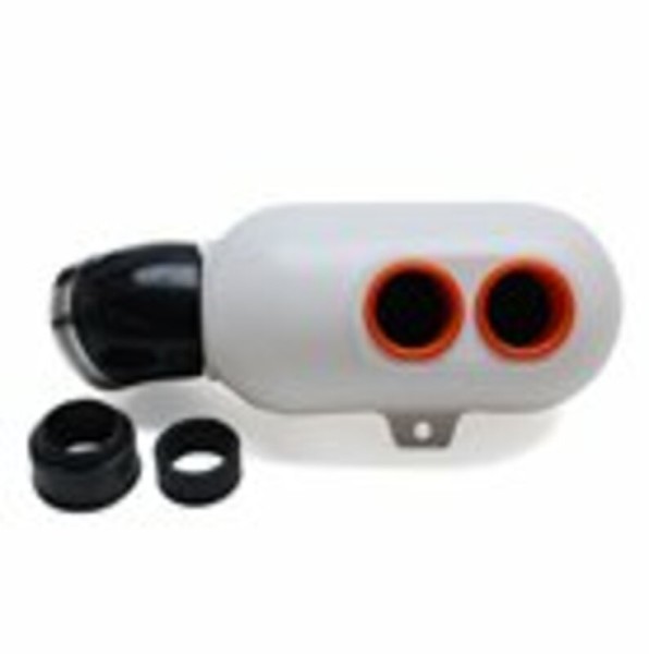 B1 Karting air filter box Ø 28 mm blue- E51990051B