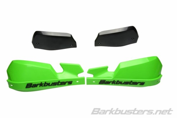 Barkbusters VPS MX Handguard Plastic Set Green/Black Deflector Only