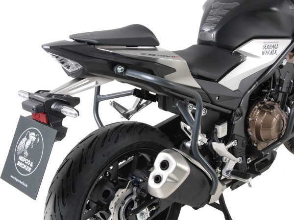 Rear protection bar anthracite for Honda CB 500 F (19-23) Hepco & Becker