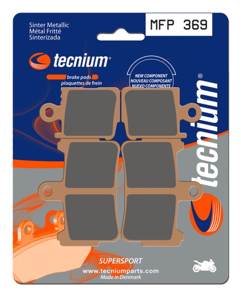 Tecnium Trail Performance sintered metal brake pads - MFP369