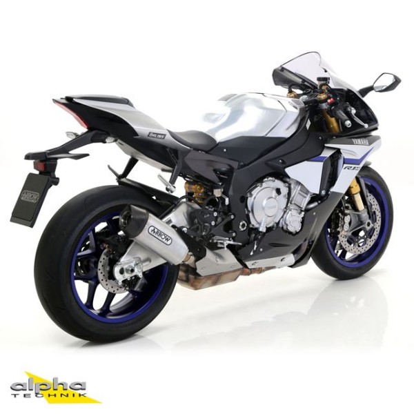 ARROW INDY RACE exhaust for Yamaha YZF-R1 / YZF-R1M 2015-, aluminum