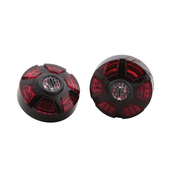 HIGHSIDER smart ATV LED tail light, brake light, blinker 3in1, E-approved (pair)