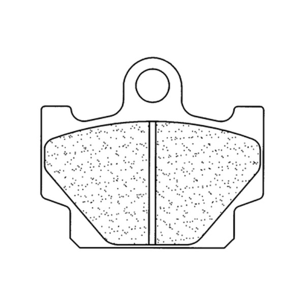 CL Brakes Street sintered metal brake pads - 2802A3+